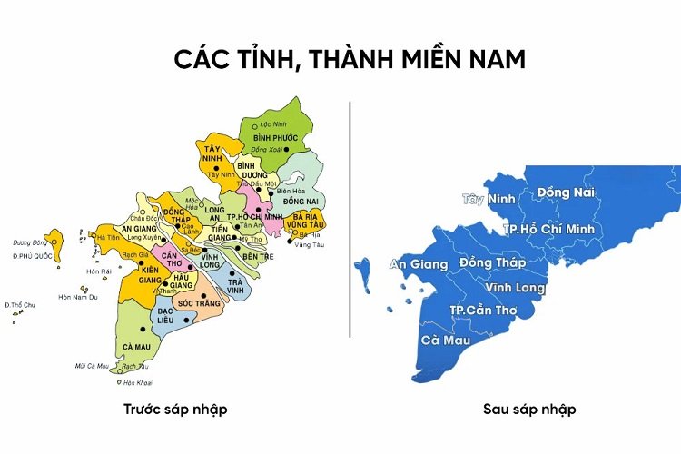 Miền Nam trước v&agrave; sau