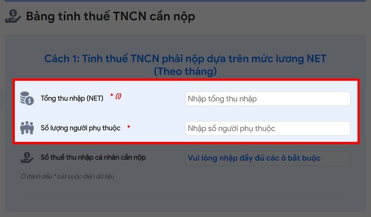 Hướng dẫn c&aacute;ch t&iacute;nh thuế thu nhập c&aacute; nh&acirc;n