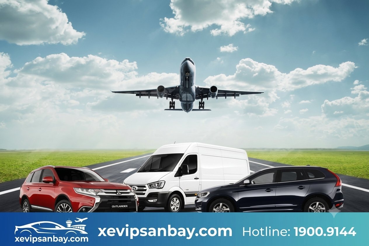 Xe VIP S&acirc;n Bay cung cấp dịch vụ đưa đ&oacute;n Nội B&agrave;i